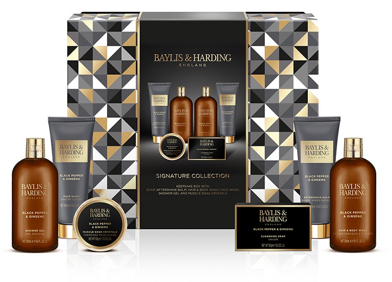 MEN'S BLACK PEPPER & GINSENG TRAY SET