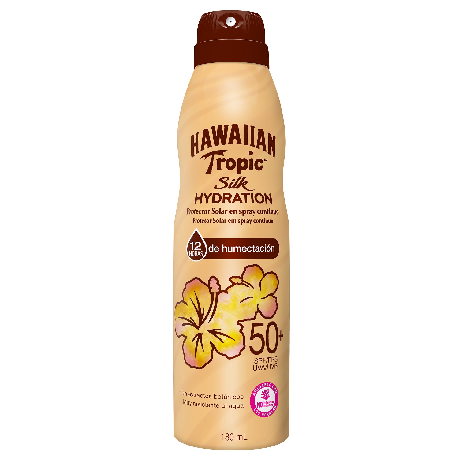 HAWAIIAN TROPIC SILK HYDRATION SPRAY SPF 50 180ML