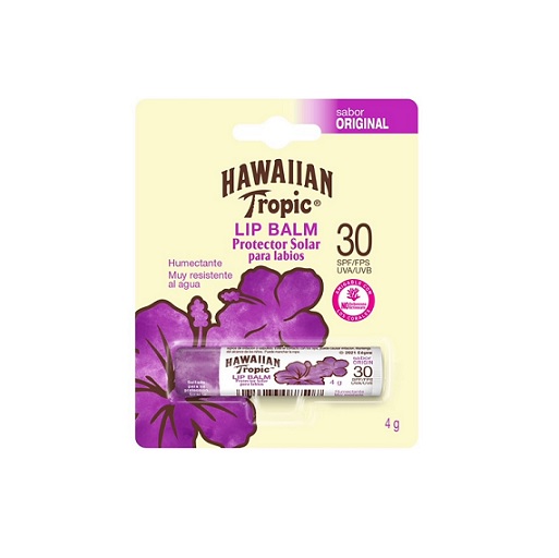 HAWAIIAN TROPIC PROTECTOR LABIOS BALSAMO ORIGINAL SPF 30 4.24GR