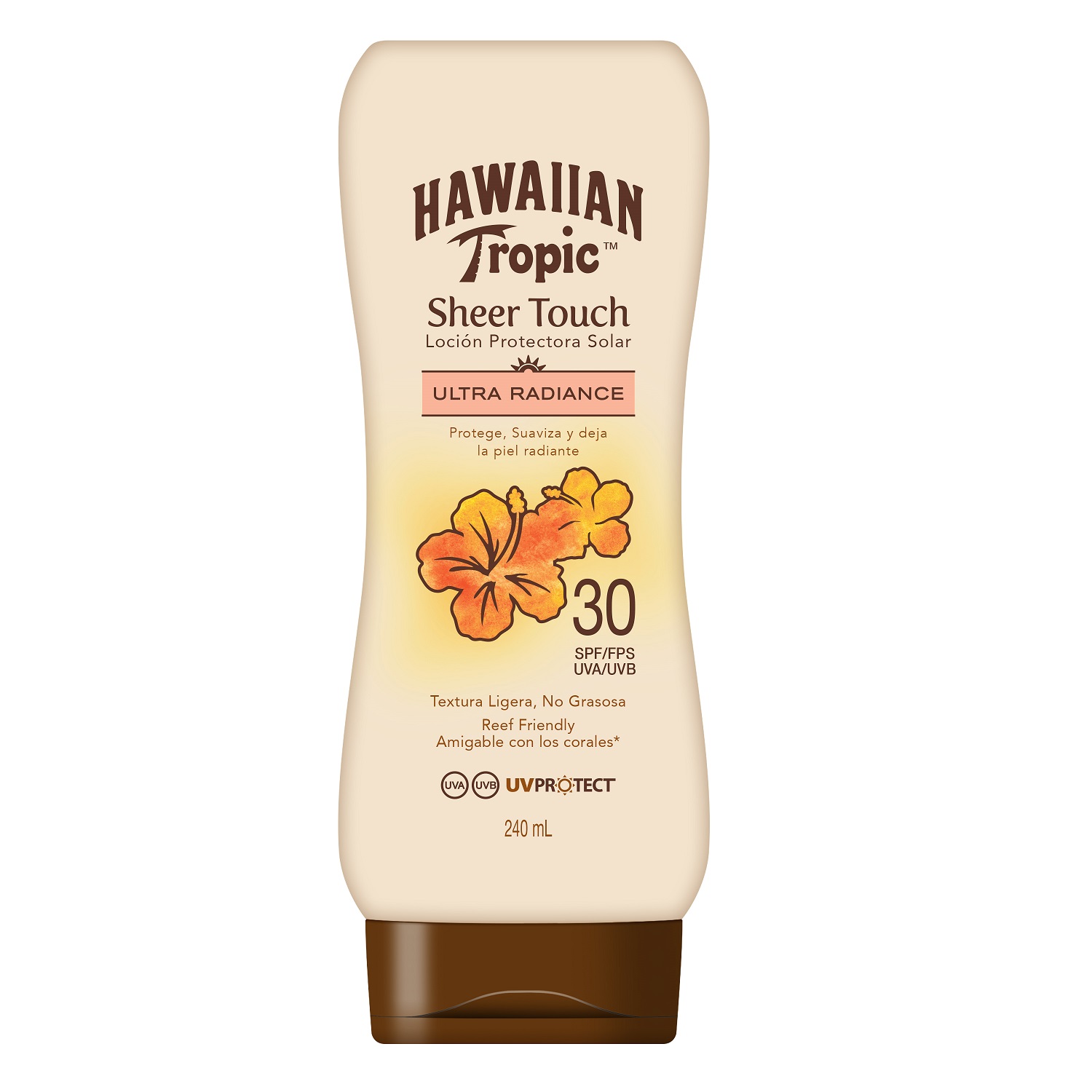 HAWAIIAN TROPIC SHEER TOUCH LOCION PROTECTORA SPF 30 240ML