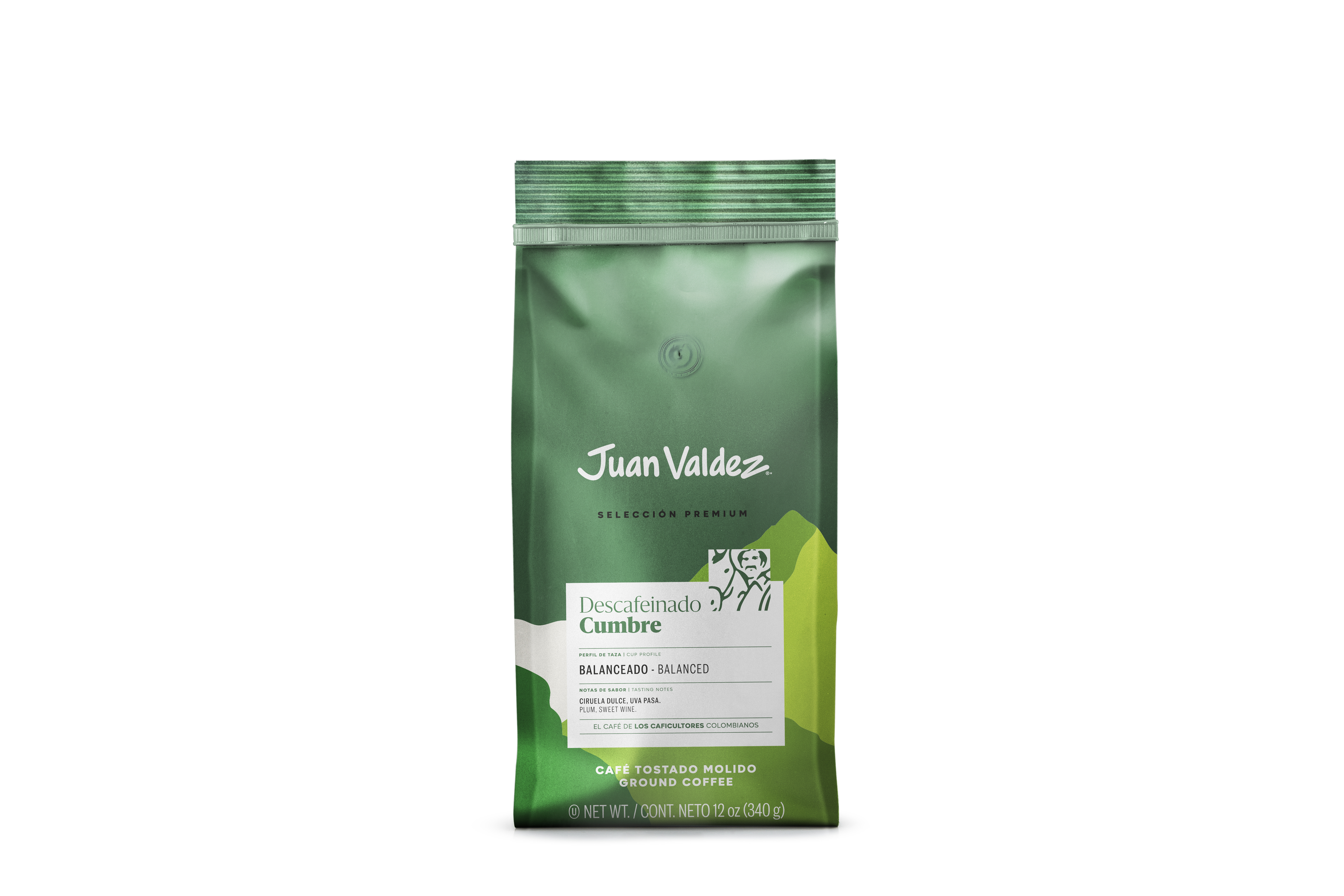 CAFE JUAN VALDEZ CAFÉ DESCAFEINADO 340GS