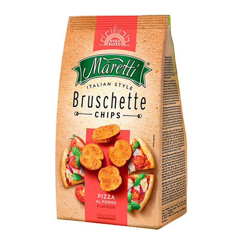 MARETTI GALLETITAS MARETTI BRUSCHETTE SABOR PIZZA 142 GR