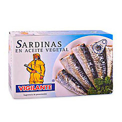 EL VIGILANTE EL VIGILANTE SARDINAS EN ACEITE 120GR