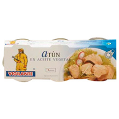 EL VIGILANTE EL VIGILANTE ATUN EN ACEITE 3*80GR PACK