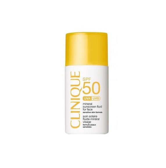 CLINIQUE SPF 50 MINERAL SUNSCREEN FLUID FOR FACE