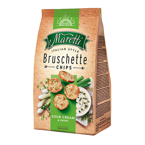 MARETTI GALLETITAS MARETTI BRUSCHETTE CREMA ONION 140GR