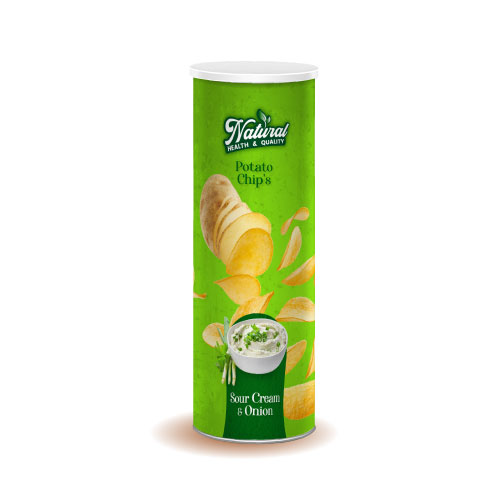 NATURAL HEALTH & QUALITY NATURAL H&Q SOUR CREAM&ONION 130GR