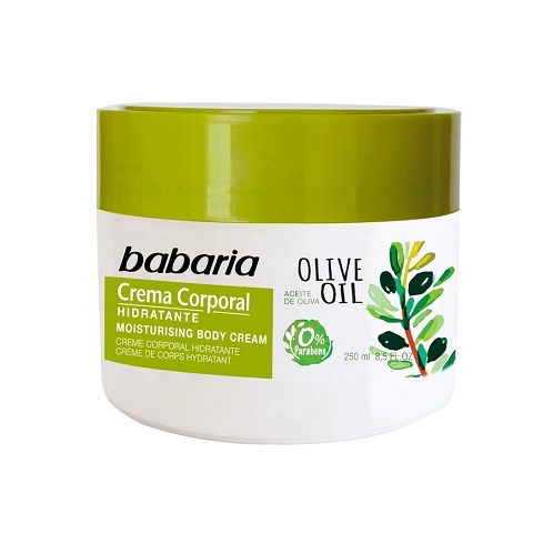 BABARIA CREMA CORPORAL ACEITE DE OLIVA 250ML
