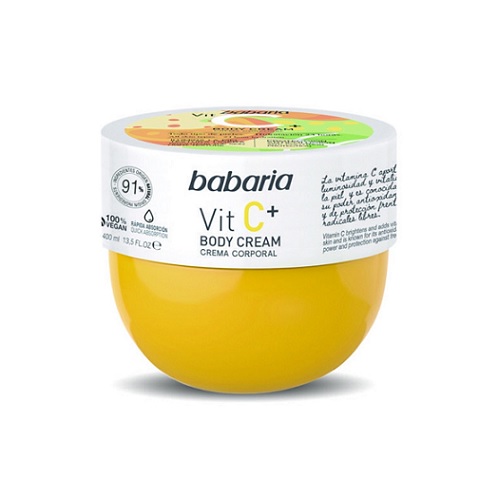 BABARIA CREMA CORPORAL VITAMINA C 400ML