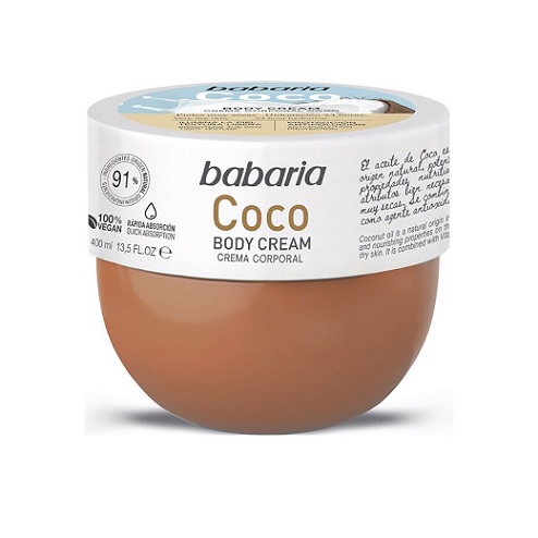 BABARIA CREMA CORPORAL COCO 400ML