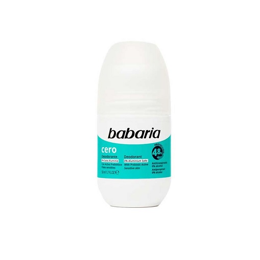 BABARIA DESODORANTE ROLL ON CERO 50ML