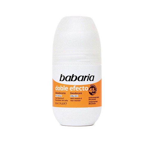 BABARIA DESODORANTE ROLL ON DOBLE EFECTO 50ML