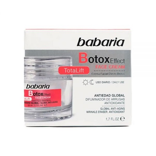 BABARIA CREMA FACIAL EFECTO BOTOX 50ML