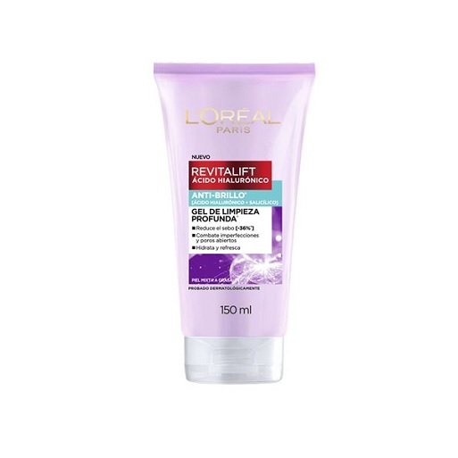 LOREAL REVITALIFT AH GEL LIMPIEZA OIL CONTROL