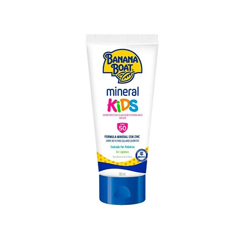 BANANA BOAT LOCION MINERAL KIDS SPF50 180ML