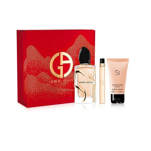 GIORGIO ARMANI SI EDP 100ML+10ML+BODY LOTION 50ML