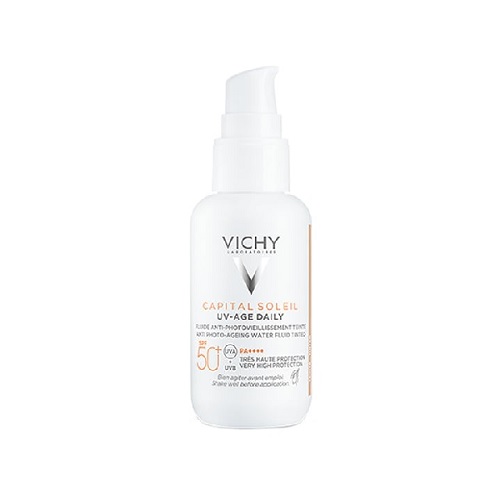 VICHY CAPITAL SOLEIL ANTI AGEING TAINTED SPF50 40ML