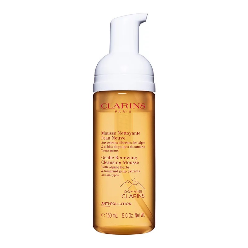 CLARINS  GENTLE RENEWING CLEANSER MOUSSE 150ML