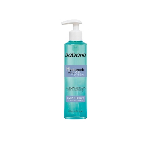 BABARIA BAB GEL LIMPIADOR FACIAL CON ACIDO HIALURONICO