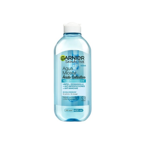 GARNIER EXPRESS ACLARA ANTI ACNE AGUA MICELAR 400ML