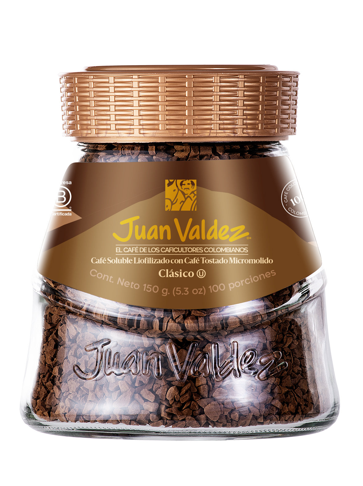CAFE JUAN VALDEZ CAFE LIOFILIZADO 150 GR