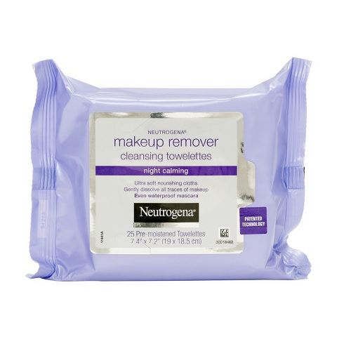 NEUTROGENA TOALLITAS DESMAQUILLANTES NIGHT CALMING X25