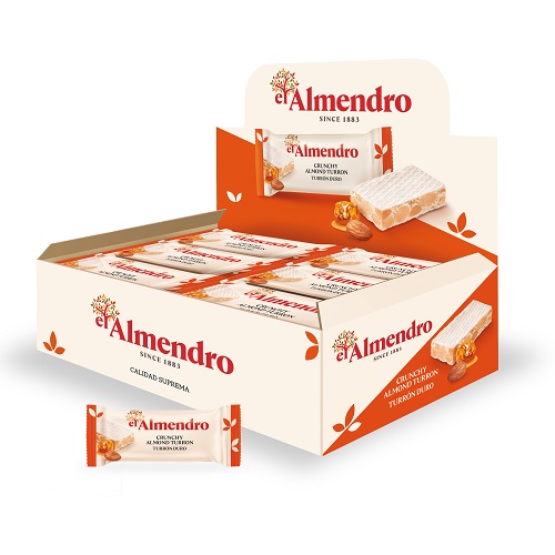 EL ALMENDRO DISPLAY PORCIONES TURRON DURO 480G
