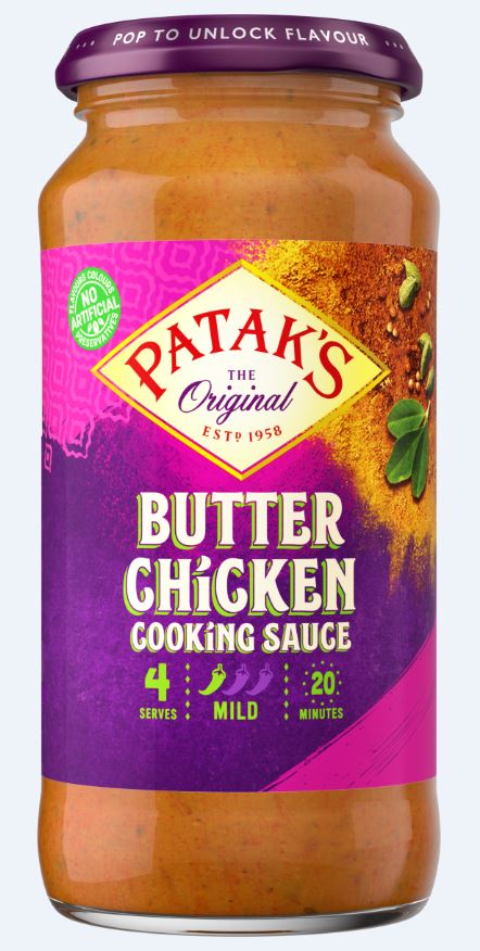 PATAK'S BUTTER CHIKEN SAUCE 450GR