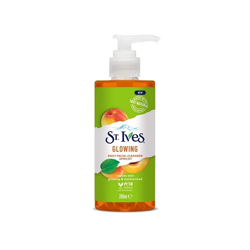 ST IVES GLOWING APRICOT FACE CLEANSER 200GR