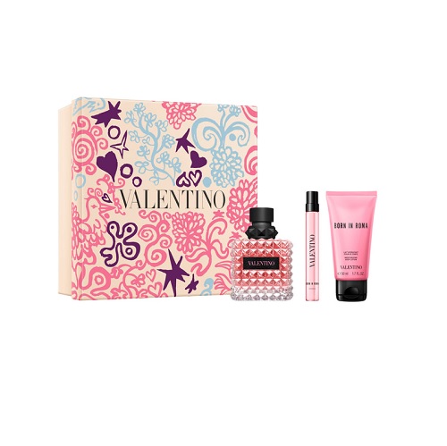 VALENTINO BORN IN ROMA DONNA EDP 100ML + BL50ML + EDP 10ML